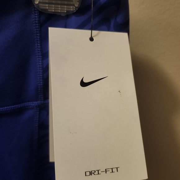 Nike Dri-FIT Royal Blue Leggings - Picture 3 of 3